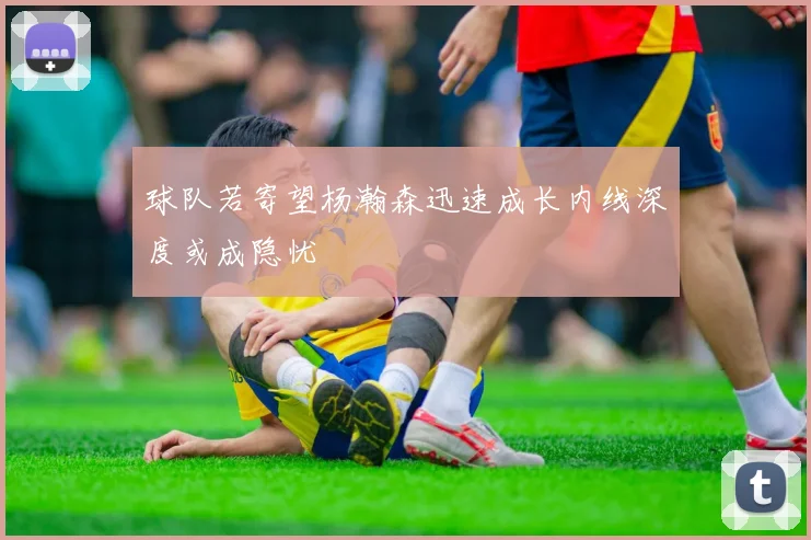 球队若寄望杨瀚森迅速成长内线深度或成隐忧